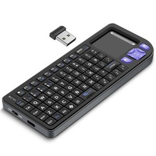 All-in-Mini Keyboard with Touchpad, a Sturdy Aluminum Frame. Rechargeable & P... picture