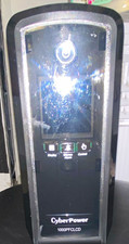CyberPower CP1000PFCLCD 1000VA 600W UPS LED Display Surge 8-Outlets Black picture