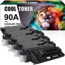 4PK CE390A 90A Toner Compatible with HP LaserJet Enterprise M4555 MFP 600 M602 picture