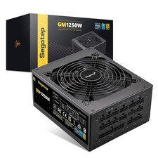 Segotep 1250W ATX 3.0 Gaming Power Supply, 80+ Gold Certified Dual PCIE 5.0 PSU picture