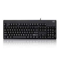 Black Easy Touch 630Ub Wired Waterproof Keyboard Compatible AKB630UB PC picture