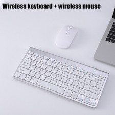 Keyboard and Mouse Waterproof Wireless Combo Ergonomic for Laptop Computer PC picture