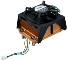 FAN WITH HEATSINK INTEL C91334-001 CPU XEON 604 COOLER 4 PIN  picture