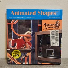VTG Personal Companion Animated Shapes IBM PC 3.5 Floppy Disc New Sealed picture