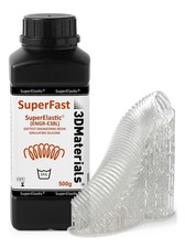 High-Performance 3D Printer Resin, 60A Soft Silicone, Clear, 500g for Durable Pr picture