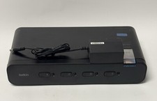 Belkin Advanced Secure F1DN104W-3 4-Port DisplayPort Dual Audio KVM Switch picture