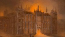 Landscape architecture kaenbyou rin gothic art building Custom Gaming Mat Desk picture