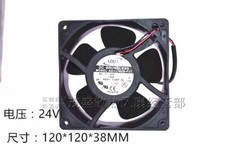 ADDA AD1224UB-F51 12038 DC24V 0.40A 12CM 2-Wire Inverter Cooling Fan picture