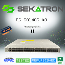 🔀 Cisco MDS C9148S DS-C9148S-K9 48-Port 16G Fibre Channel Multilayer Switch ⚡ picture