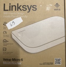 Linksys Multi-gig Micro Mesh WiFi 6 Router picture