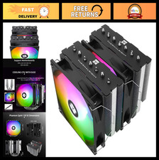 High-Performance ARGB CPU Air Cooler, 7 Heat Pipes, Dual 120mm PWM Fans, AMD/Int picture