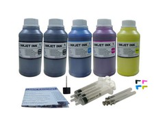 Refill Pigment ink kit HP 940 OfficeJet Pro 8000 8500 A + 5x250ml/S/Plug ND® picture