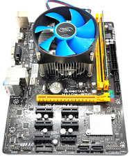 BIOSTAR H110M-BTC Motherboard with Intel i7-7700 Processor and 8GB DDR4 SDRAM picture