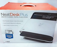 NeatDesk Plus Desktop Scanner ND-1000 Digital Filing System Complete Box picture