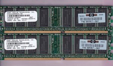 512MB 2x256MB PC-2700 SMART SM5643285D8N6CLIBH HP 305957-041 DDR-333 Kit DDR1 picture