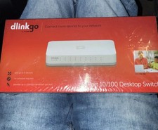 New D-Link Dlinkgo GO-SW-8G 8 Port Gigabit Desktop Switch SEALED picture
