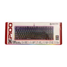 Sentry Pro Gaming RGB Light-up Keyboard High Speed KP100 New (Non-Slip Finish) picture