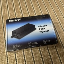 TRENDnet TPE-115GI Gigabit PoE+ Injector 30W IEEE 802.3at Brand New Sealed picture