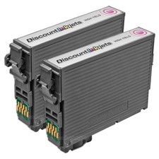 2PK Reman 252XL MAGENTA Ink for Epson T252XL320 HY Cartridge WorkForce WF-7710DW picture