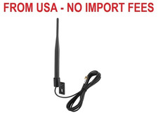 Eightwood Outdoor Dual Band WiFi Antenna, 2.4GHz 5GHz 5dbi RP-SMA Antenna | for  picture