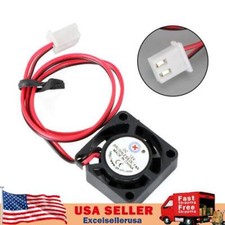 1x Brushless DC Cooling Blower Fan 12V 0.06A 2006 20x20x6mm Sleeve 2 Pin Wire UE picture