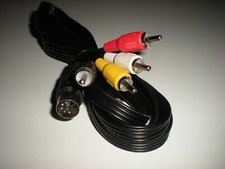 Commodore monitor & TV cable with video and audio. New.  6 ft. picture