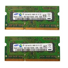 Samsung M471B5773CHS-CH9 4GB Kit 2x2GB  Pc3-10600 Ddr3-1333Mhz 1RX4 N-Exc picture