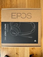 EPOS IMPACT 1060T ANC Headset noise cancelation bluetooth headphone mic picture