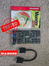 Diamond Monster 3D II 3DFX Voodoo 2 Graphics Card 8MB - PCI 3D Accelerator picture