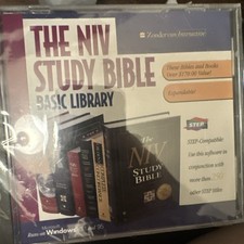 The NIV Study Bible Basic Library CD-Rom Windiws 3.1 and 95 picture