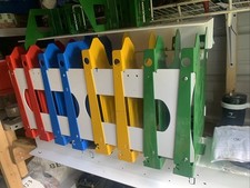 PowerGistics  Wall Charging Tower Series Setup 8 Shelf Rev F See Images/Desc. picture