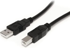 StarTech 30ft Active USB 2.0 Cable, USB-A to USB-B, Black picture