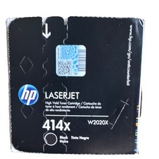 HP 414X W2020X Black High Yield Laser Toner Cartridge for M454 M479 M480 picture