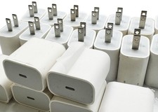 Lot of 30 New Genuine Apple A2305 20W USB-C Power Adapter Wall Charger White picture