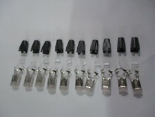 LOT OF 10 Stewart Connector SS-39200-063 CAT6A SHIELDED LARGE OD PLUG picture