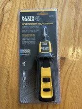 klein tools impact punchdown tool 66/110 blade (Unopened) picture