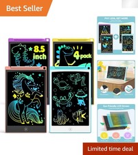 Portable LCD Doodle Tablet Set for Kids - Perfect Activity for Travel & Learning picture