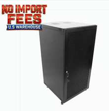 New 22U Wall Mount Network Server Cabinet Enclosure Door Lock 600MM Deep picture