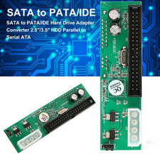 Geartronics 40Pin Converter Adapter PATA IDE to SATA Green JP103 US picture