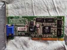 201827-001 compaq hewlett packard hp 8MB card Nvidia Vanta Lt VG AGP Video Card picture