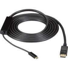 Black Box USB-C to DisplayPort Adapter Cable, 4K60, HDR, 10ft picture