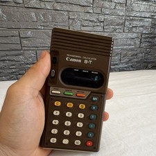 Canon 8-T Sexagesimal Calculator Calculator with Case picture