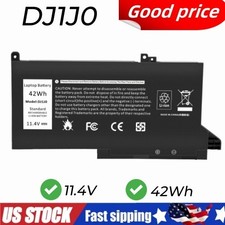 Lot 10X DJ1J0 Battery For DELL Latitude 12 7280 7290 13 7380 7390 14 7480 7490 picture