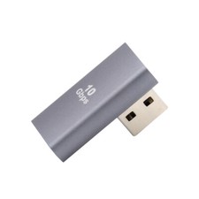 Cablecy  USB3.0 Male to Female Extension Power Data Video Adapter Low Profile picture