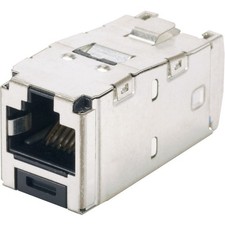 Panduit CJS6X88TGY Mini Com Category 6A Shielded Keystone Jack picture