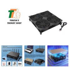 Portable 5V USB Powered Cooling Fan Set - 4 Individual Fans for Maximum Airflow picture
