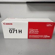Genuine Canon 071H Black Toner Cartridge (High Capacity) NEW FACTORY SEALED picture