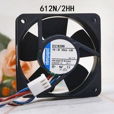 New in box Ebmpaps Energy-Efficient Axial flow Fan 60*60*25mm 612N/2HH 12VDC 3W picture
