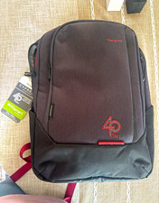 Targus Cypress Collection 40th Anniversary Laptop Backpack 15.6-16 Black/Red picture