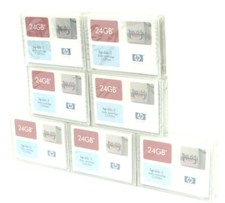 LOT OF 7 NEW SEALED HP DDS-3 DATA CARTRIDGES DDS3 24GB picture